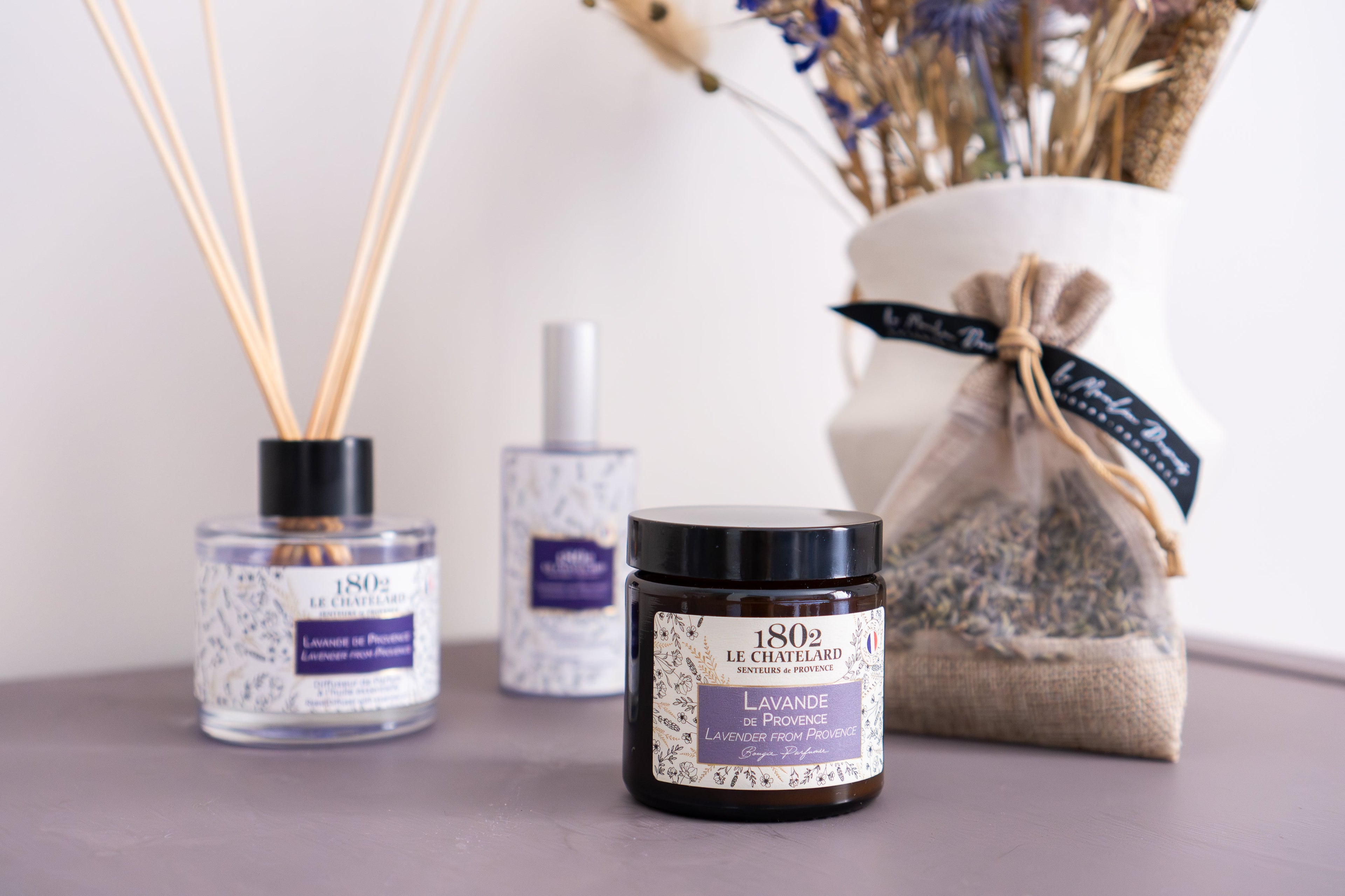 Lavender Candles
