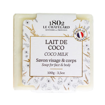 Le Chatelard 1802 Coco Milk Marseille Soap Bar – 100g | Made In France