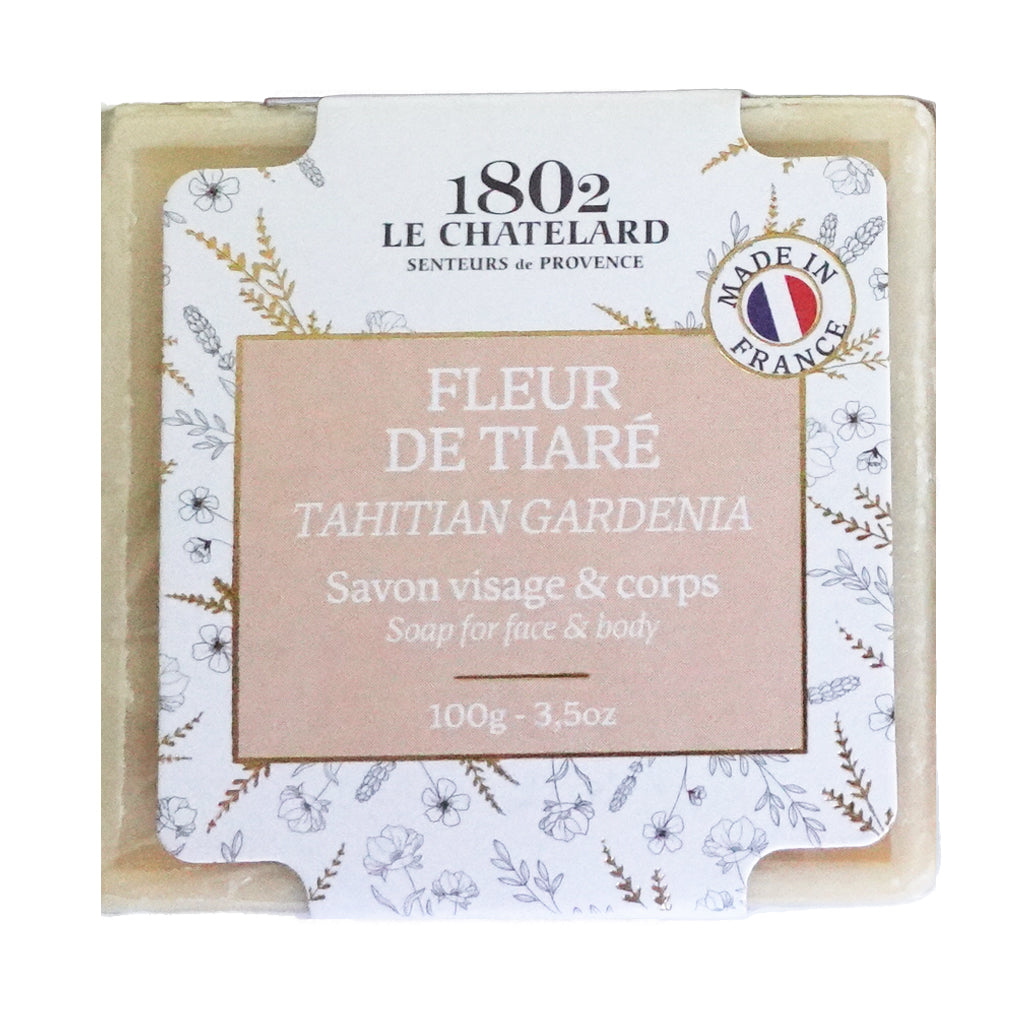 Le Chatelard 1802 Floral Romance Soap Combo | Rose Peony, Tahitian Gardenia & Ylang-Ylang (3 x 100g) / Made In France