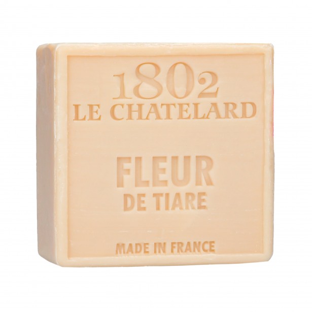 Bar of soap with '1802 Le Chatelard' branding on a white background
