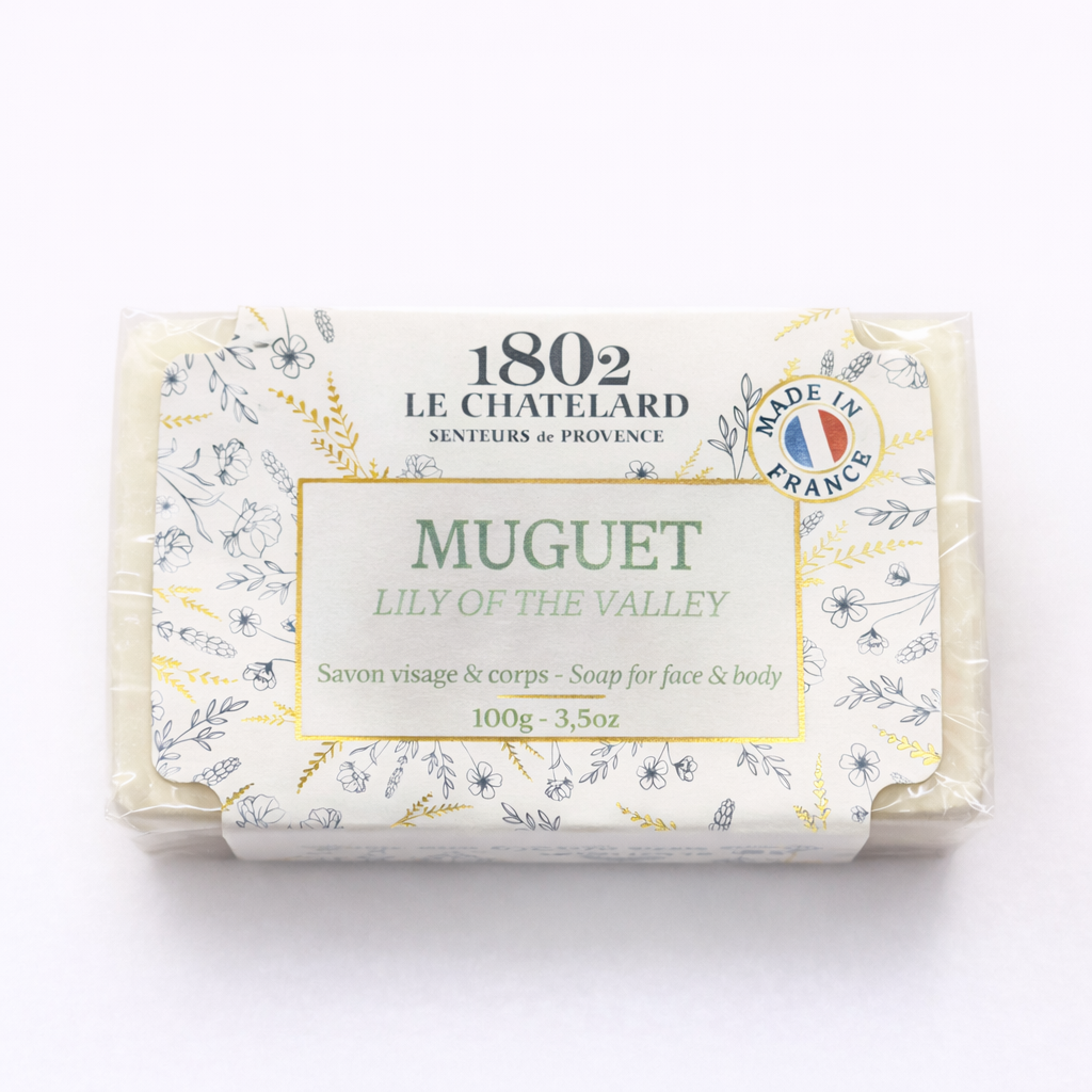 Lily of the Valley Soap – French Marseille Floral Bath Bar | 100g