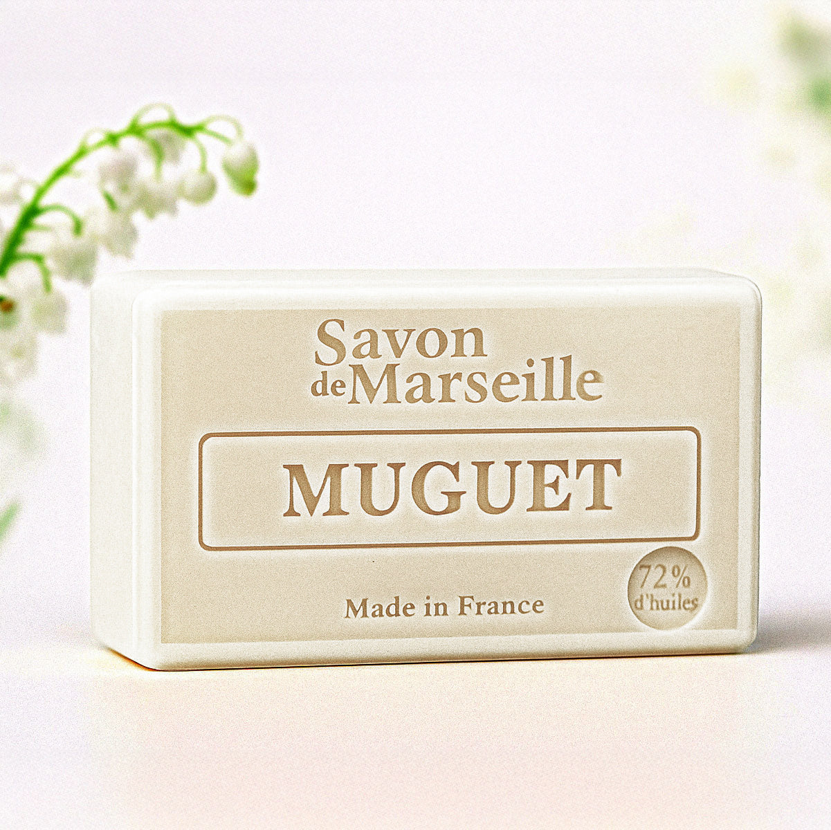 Lily of the Valley Soap – French Marseille Floral Bath Bar | 100g