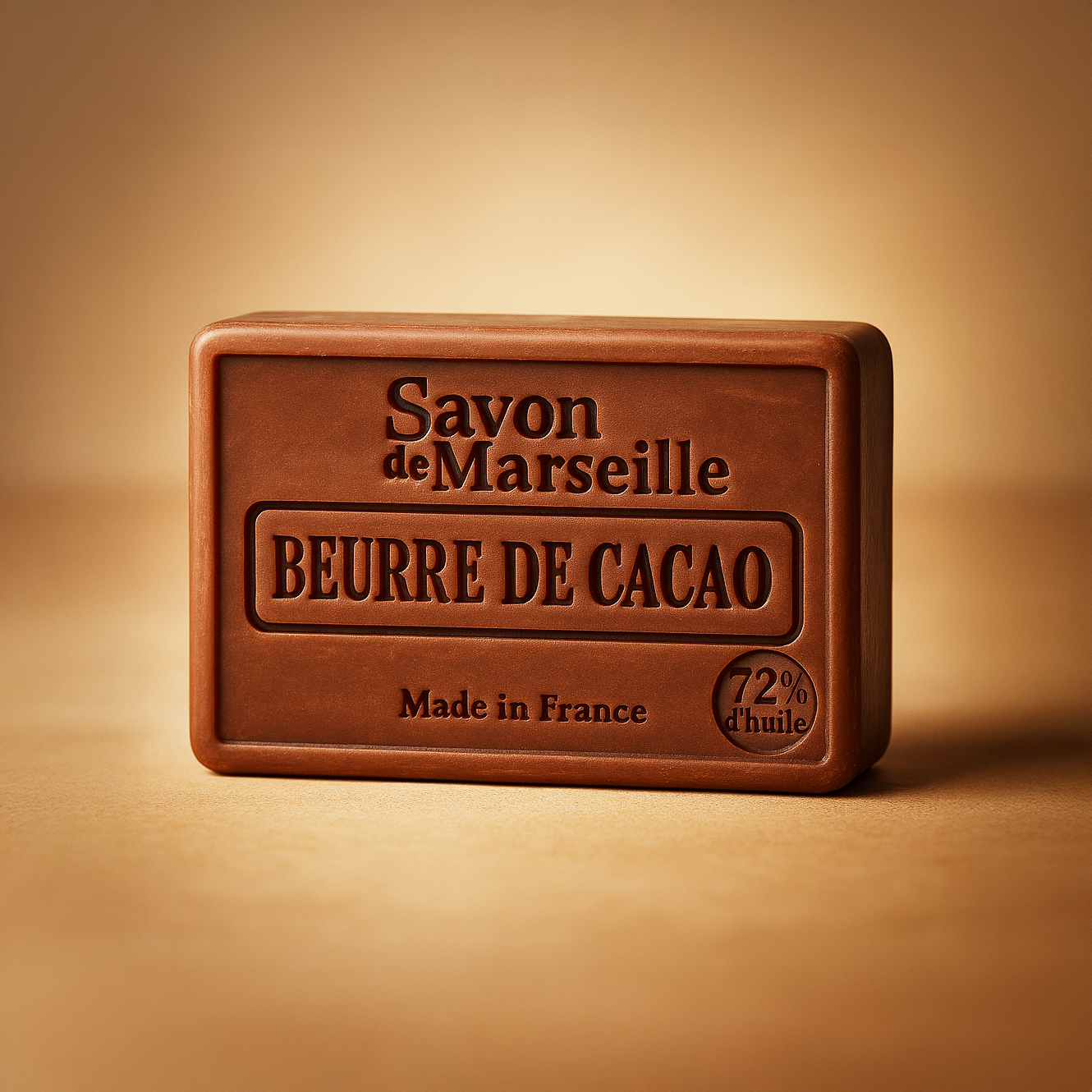 Cocoa Butter Soap – French Marseille Deep Nourishing & Moisturizing Face & Body Bar | 100g