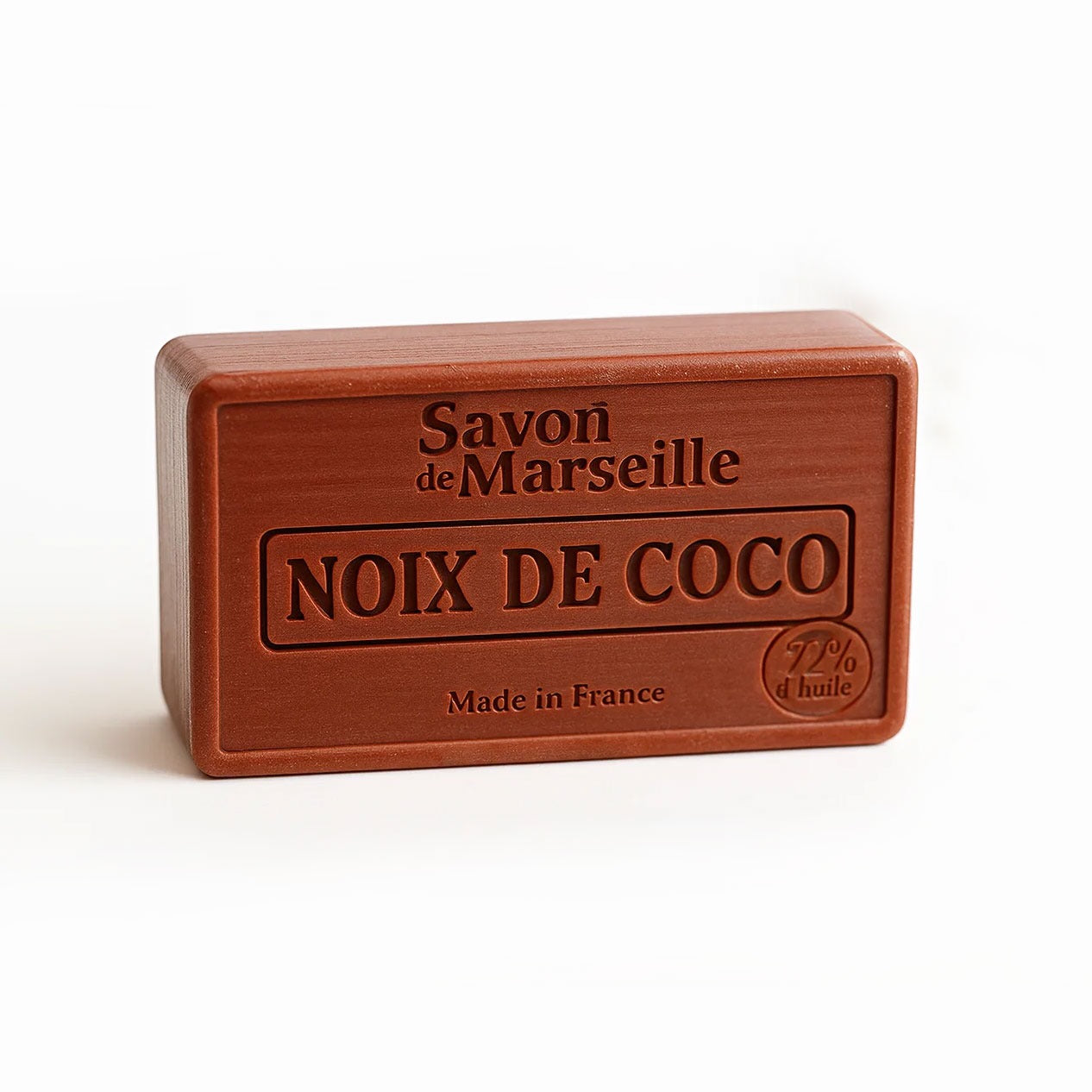 Coconut Soap – French Marseille Moisturizing Face & Body Bar with Almond Oil | 100g