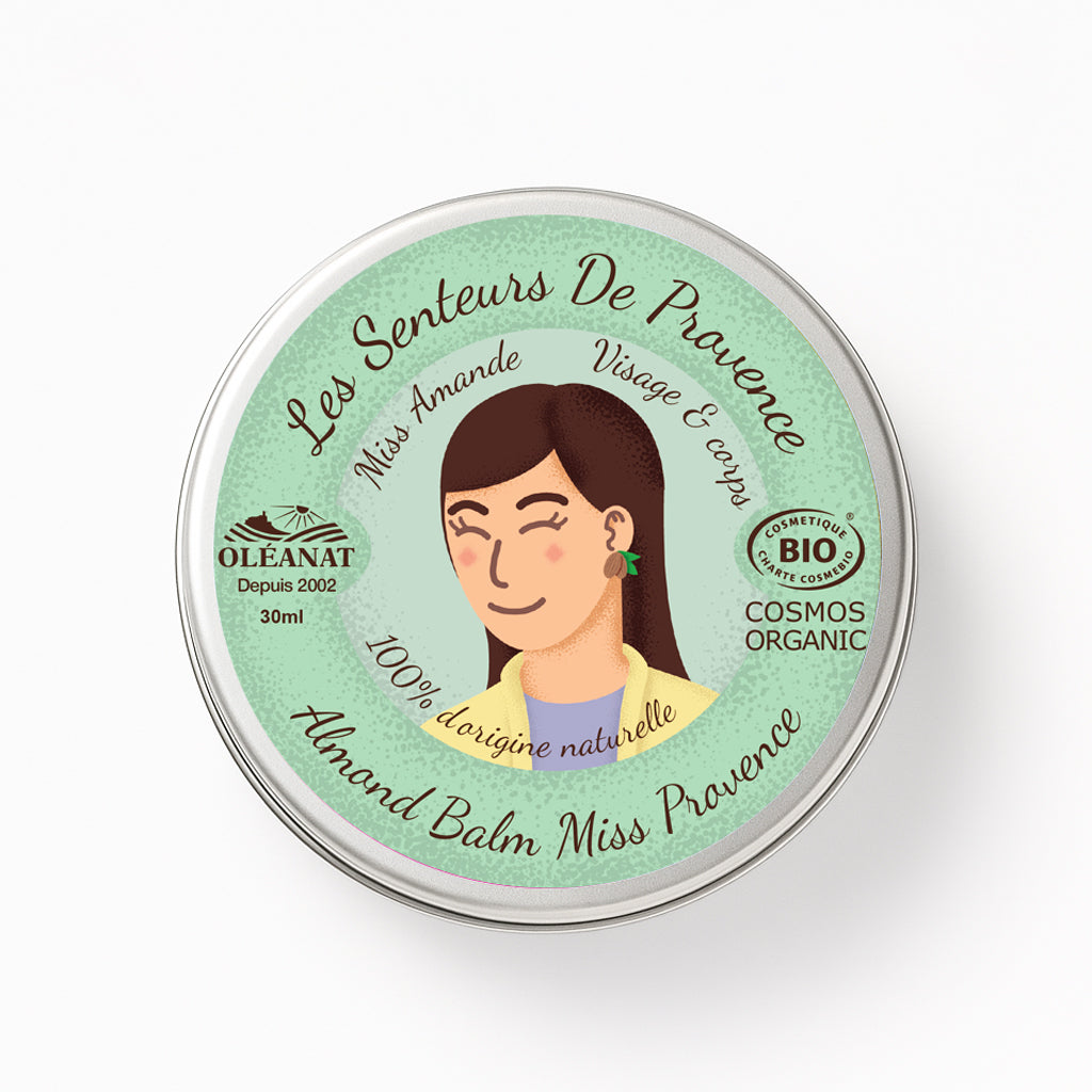 Le Chatelard 1802 French Bath & Body Care Combo | White Musk, Donkey Milk & Thyme Lemon Soaps + Organic Almond Balm / Made In France