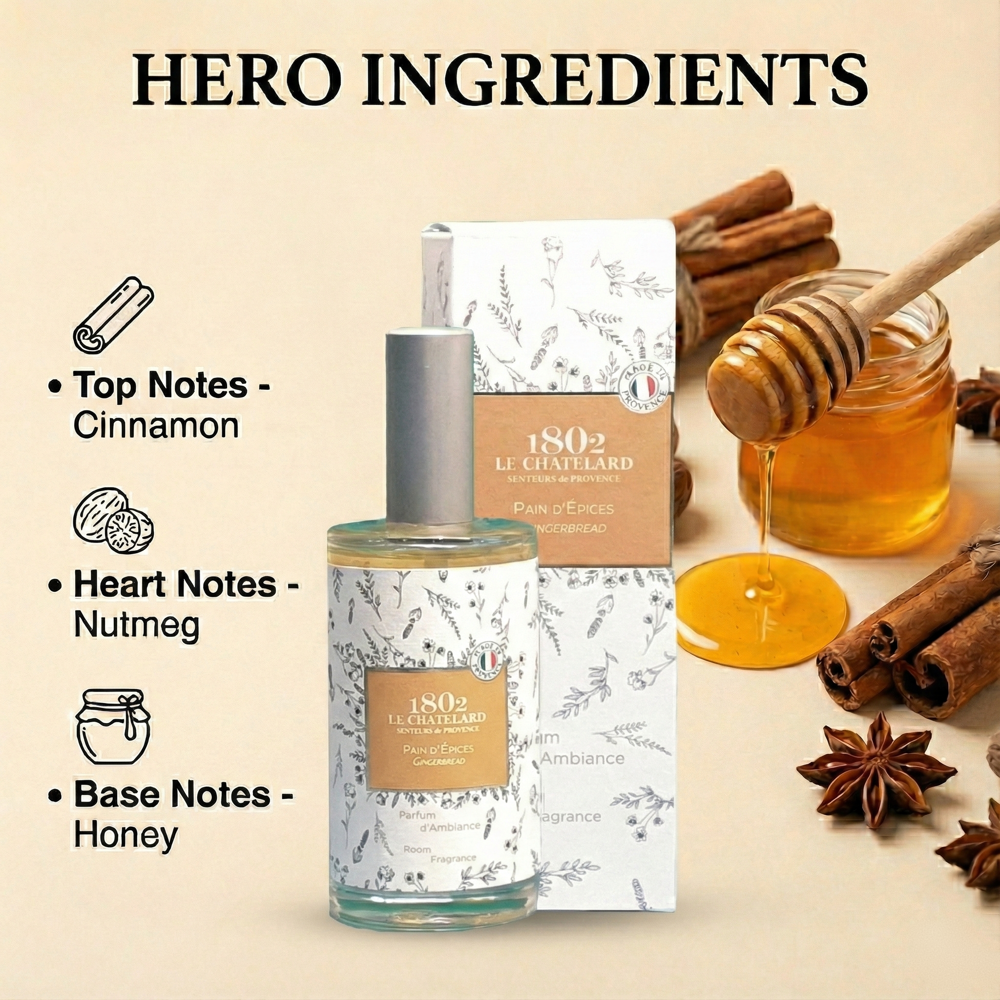 Room Fragrance Spray - Gingerbread
