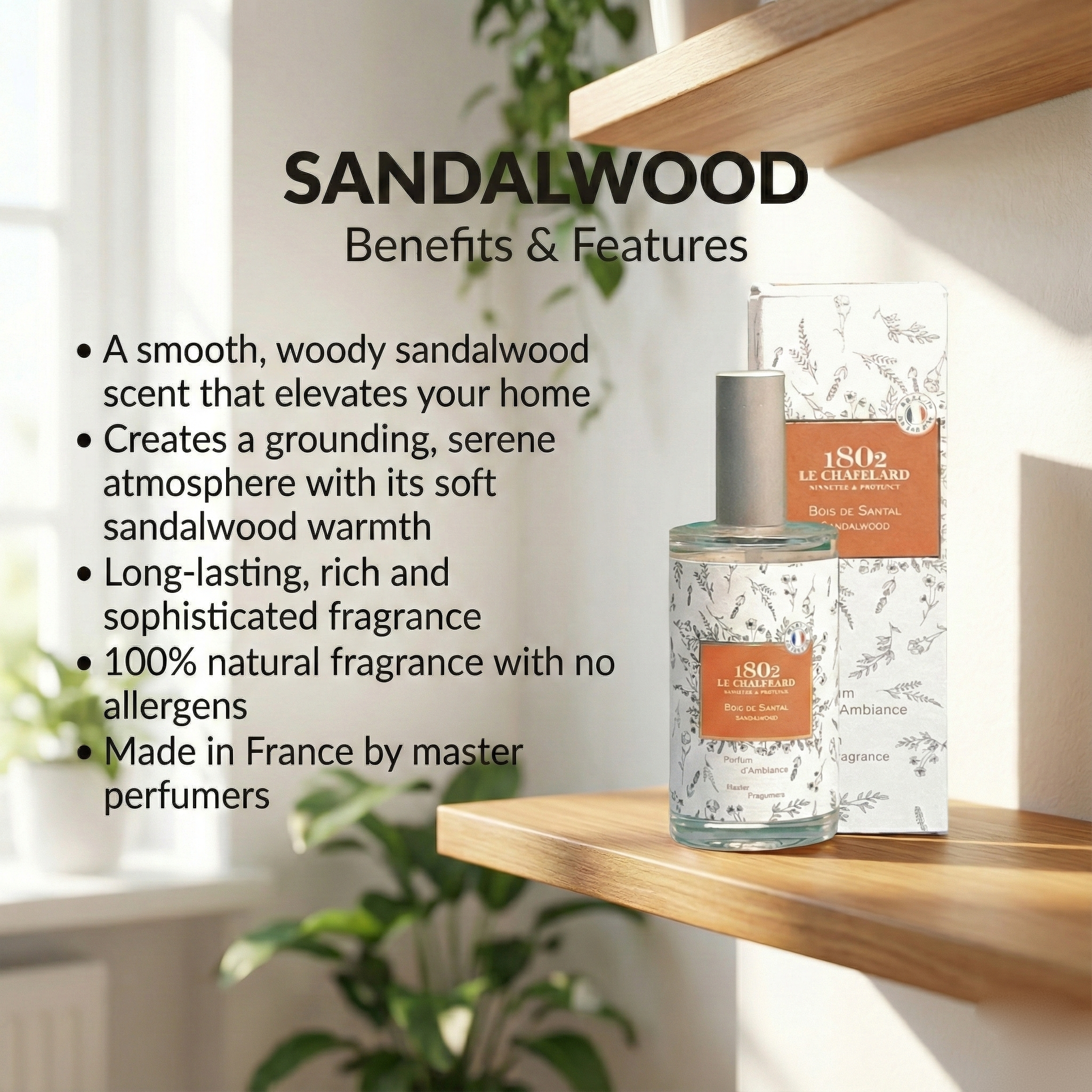 Room Fragrance Spray - Sandalwood