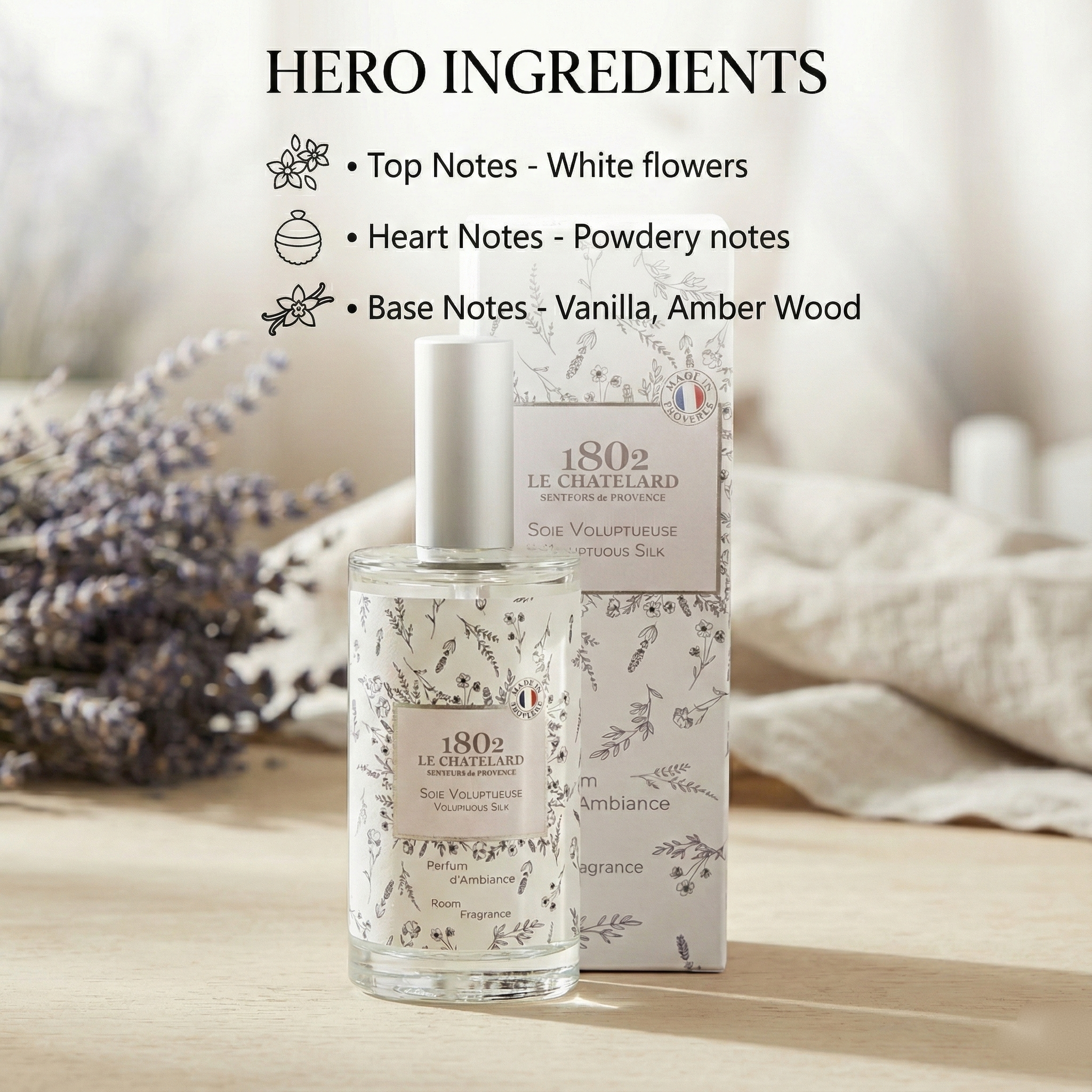 Room Fragrance Spray - Voluptuous Silk