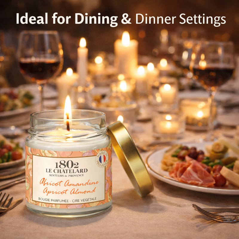 Premium Scented Candles Online India | Apricot Almond