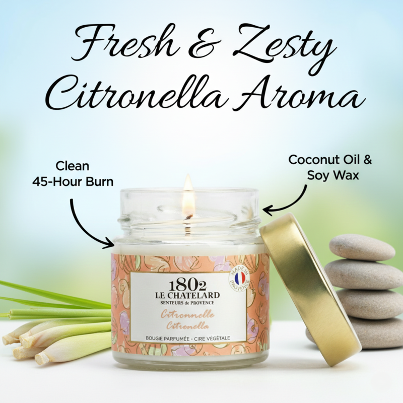 Signature Scented Candle - Citronella
