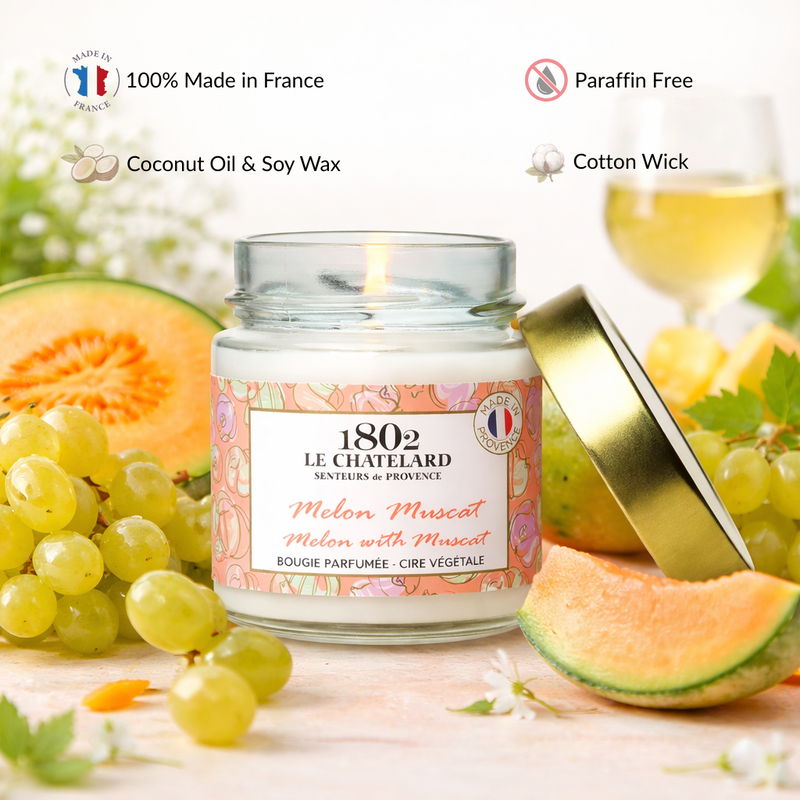 Signature Scented Candle - Melon With Muscat