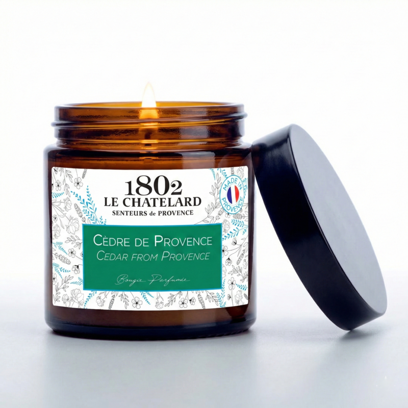 Authentic Scented Candle - Cedar From Provence