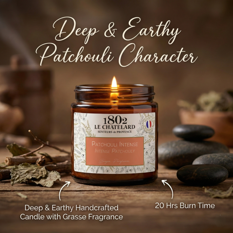 Authentic Scented Candle - Intense Patchouly