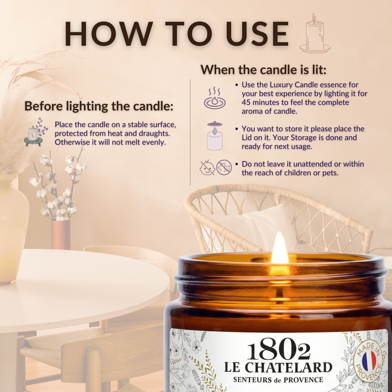 Authentic Scented Candle - Intense Patchouly