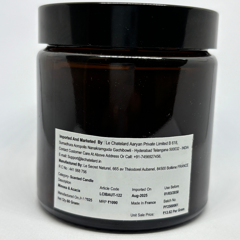 Authentic Scented Candle - Mimosa & Acacia