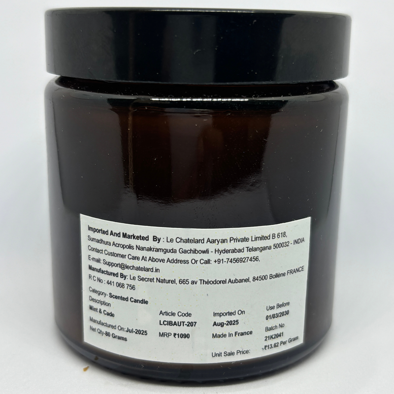 Authentic Scented Candle - Mint & Cade