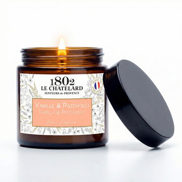 Authentic Scented Candle - Vanilla & Patchouly
