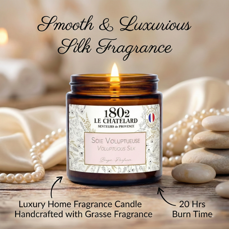 Authentic Scented Candle - Voluptuous Silk