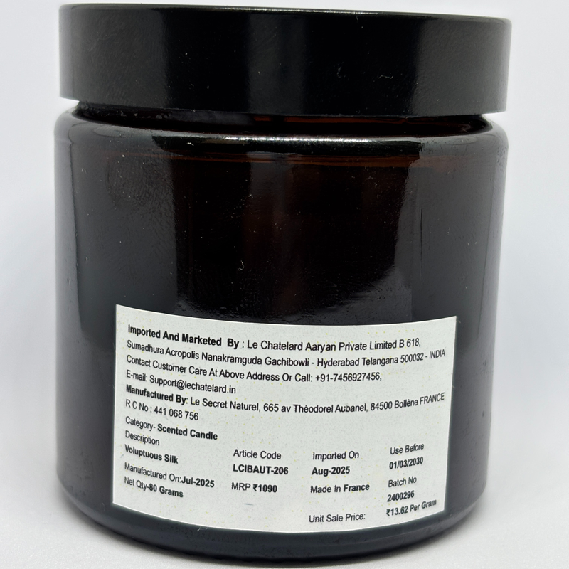 Authentic Scented Candle - Voluptuous Silk