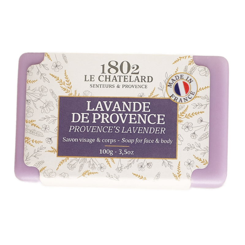 Le Chatelard 1802 Luxury French Soap Combo | White Musk, Provence's  Lavender, Lotus Flower, Patchouli & Oleander (5 x 100g) / Made In France