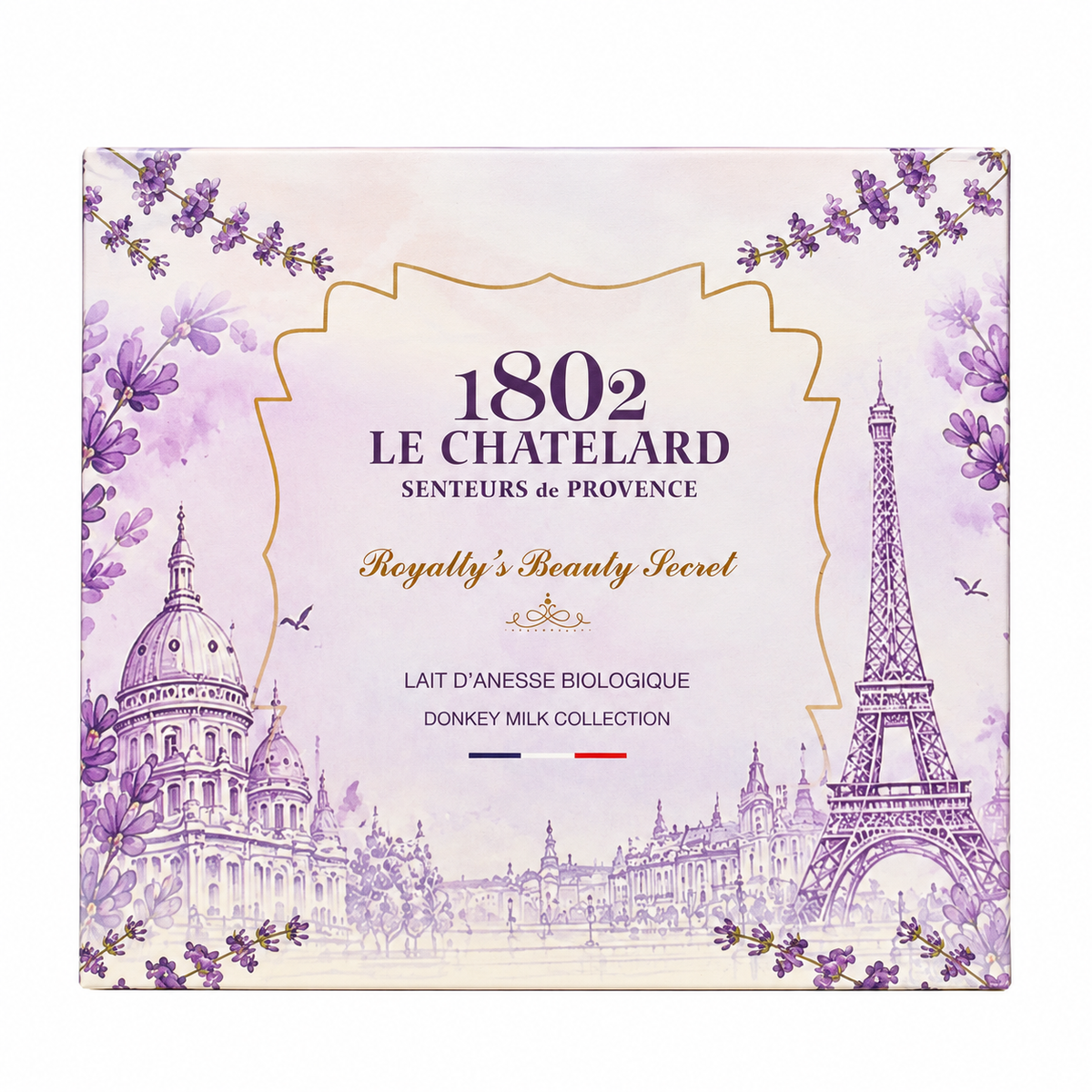 Le Chatelard 1802 Royalty’s Beauty Secret Premium Gift Box – Donkey Milk Collection | Keepsake Gift Box