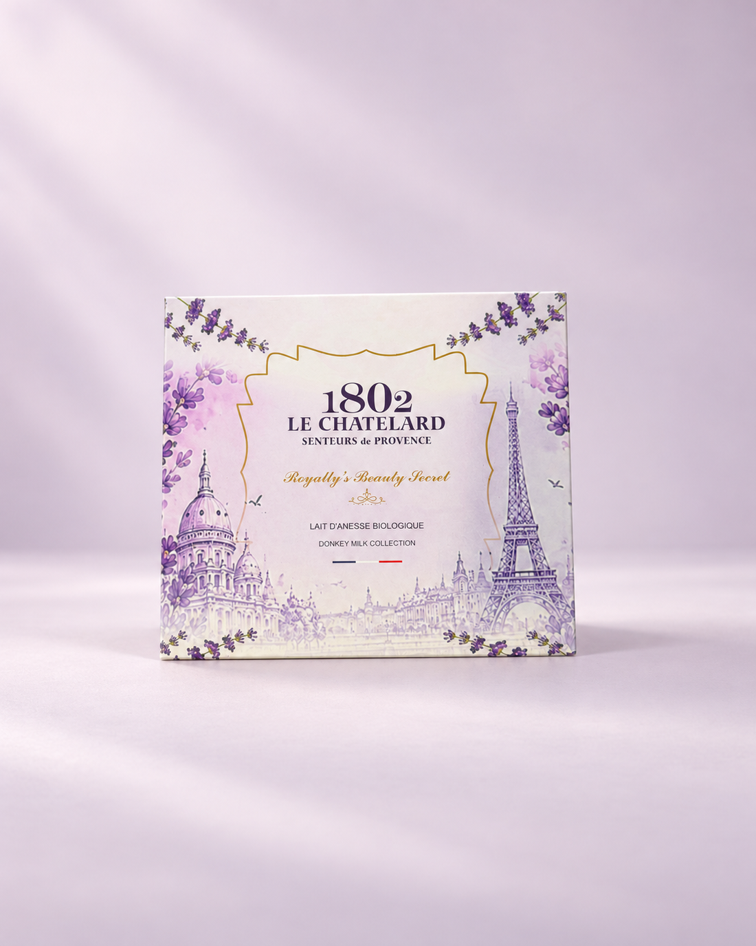 Le Chatelard 1802 Royalty’s Beauty Secret Donkey Milk Luxury Gift Box – 7-Piece French Skincare & Soap Collection