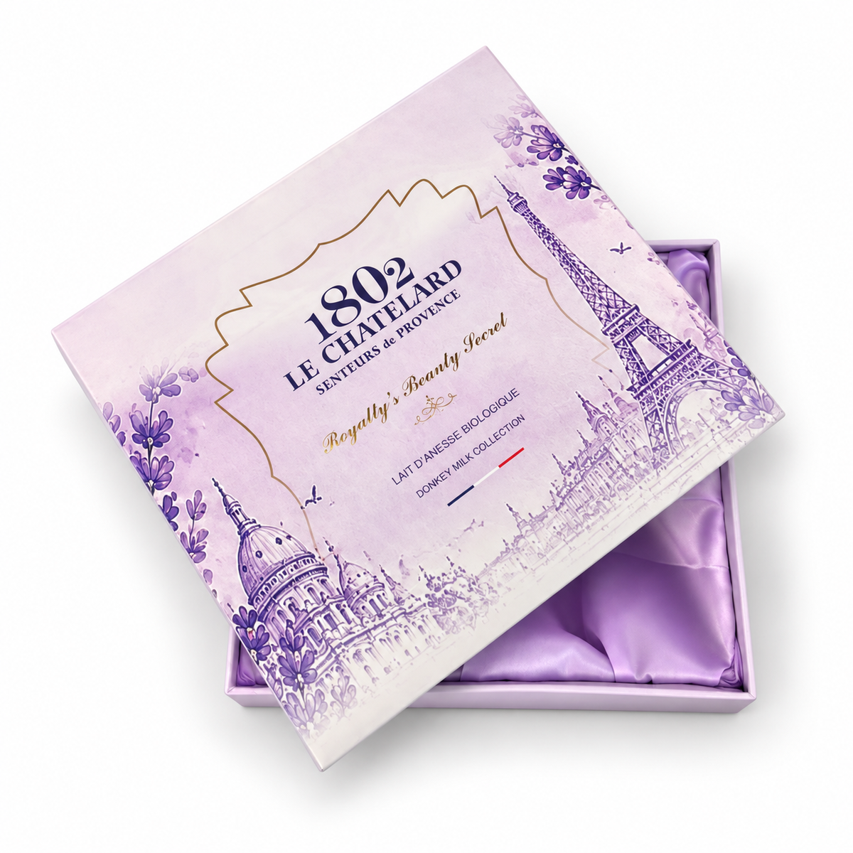 Le Chatelard 1802 Royalty’s Beauty Secret Premium Gift Box – Donkey Milk Collection | Keepsake Gift Box