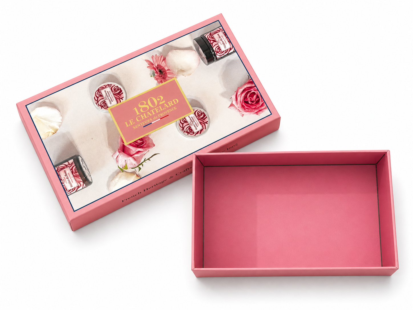 Le Chatelard 1802 Luxury Gift Box – Rose Edition French Keepsake Gifting Box LE CHATELARD AARYAN PRIVATE LIMITED