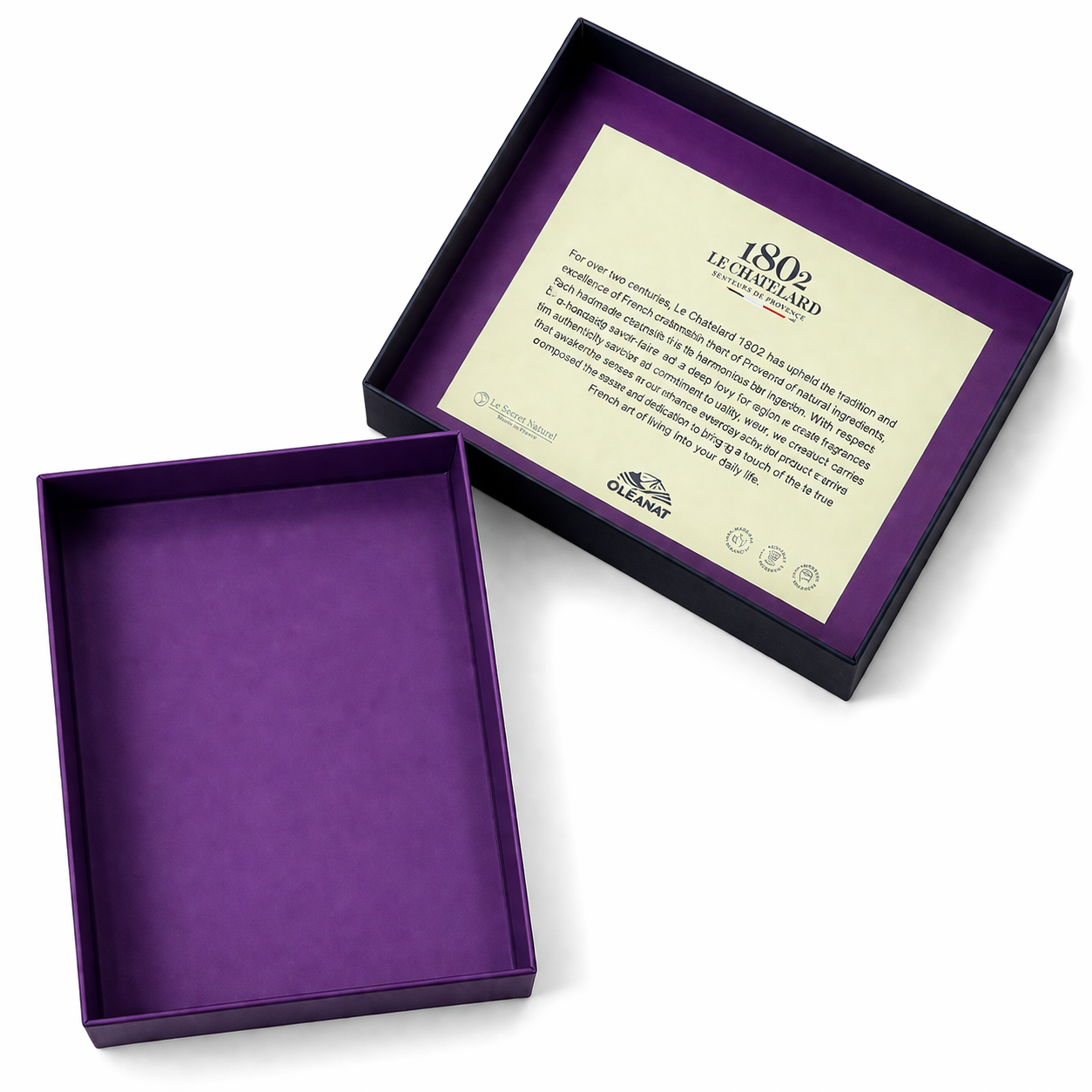 Le Chatelard 1802 Luxury Gift Box – Premium French Keepsake Packaging Box