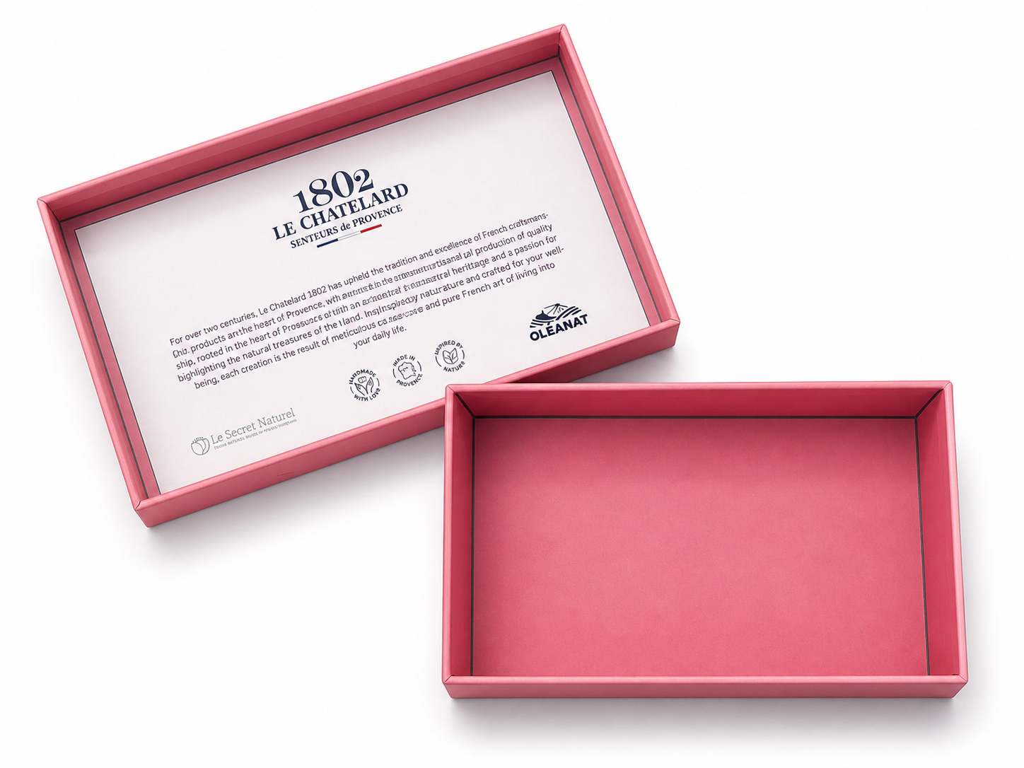 Le Chatelard 1802 Luxury Gift Box – Rose Edition French Keepsake Gifting Box LE CHATELARD AARYAN PRIVATE LIMITED