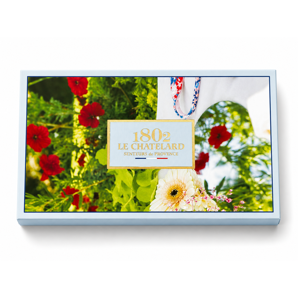 Le Chatelard 1802 Luxury Gift Box – Floral Provence Edition Keepsake Gifting Box