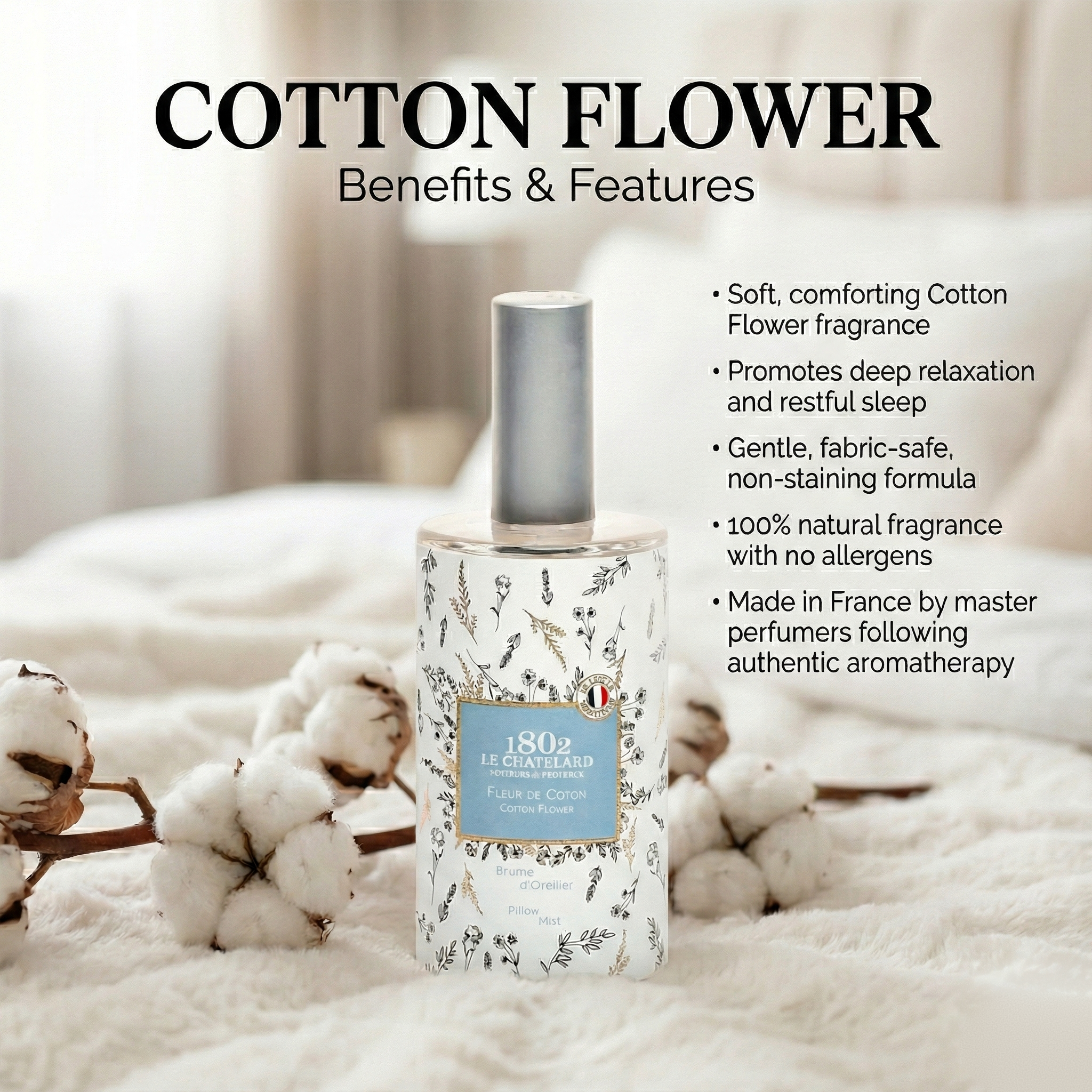 Pillow Mist Spray - Cotton Flower