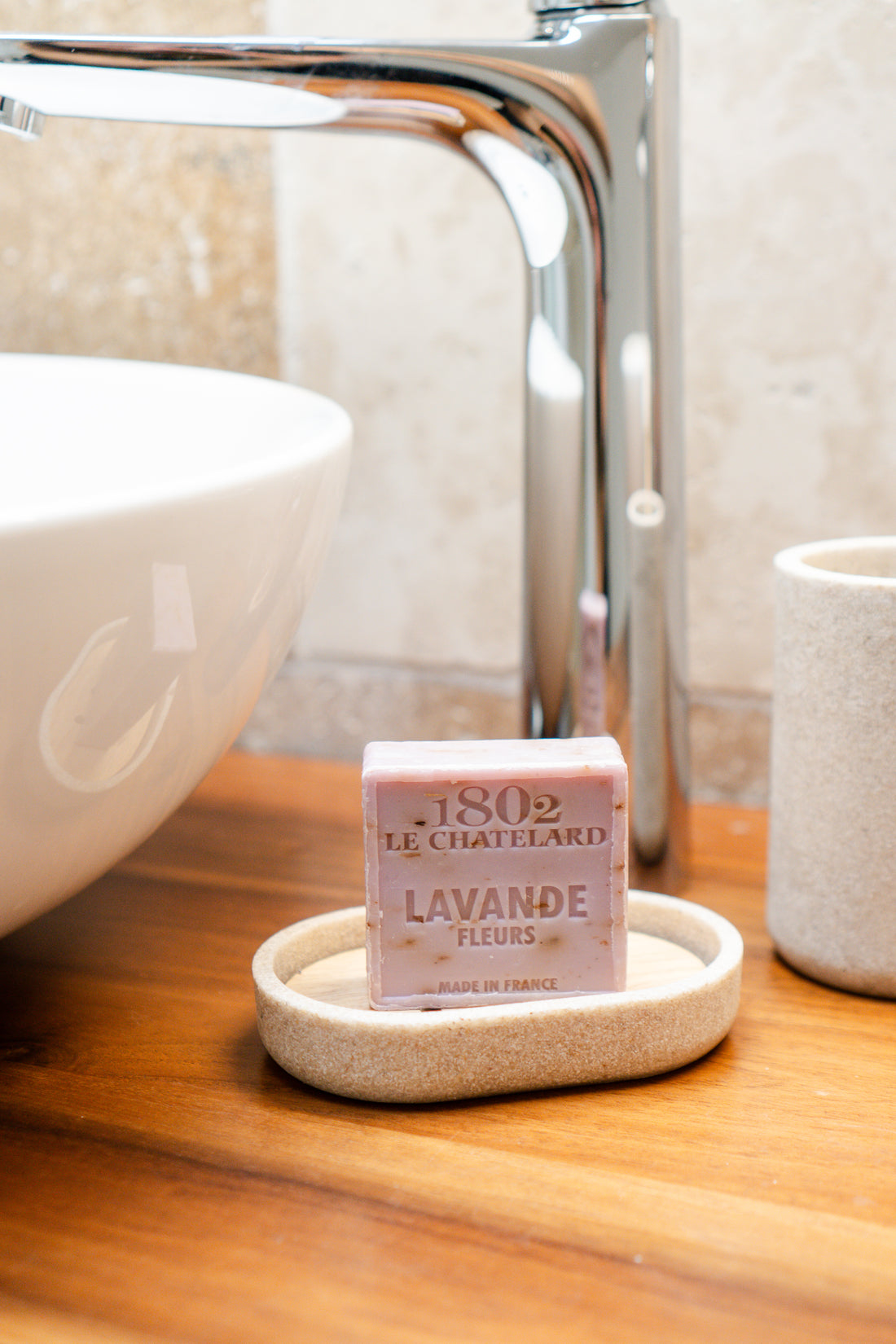 Palm Oil Free Exfoliating - Lavender Flowers