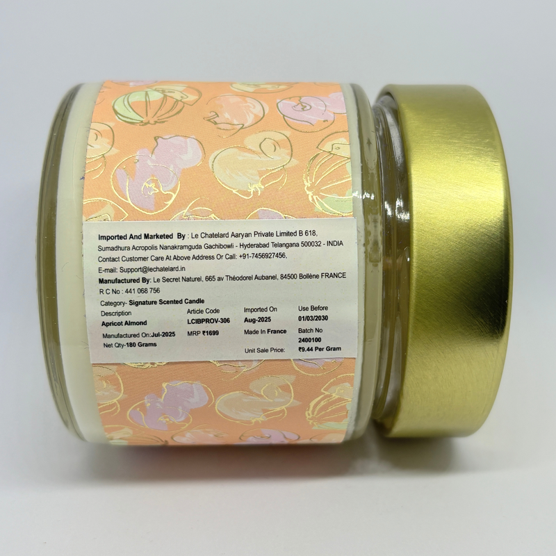 Premium Scented Candles Online India | Apricot Almond
