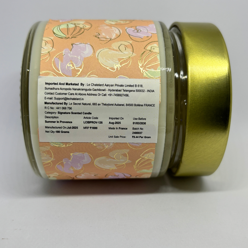 Signature Scented Candle - Summer In Provence