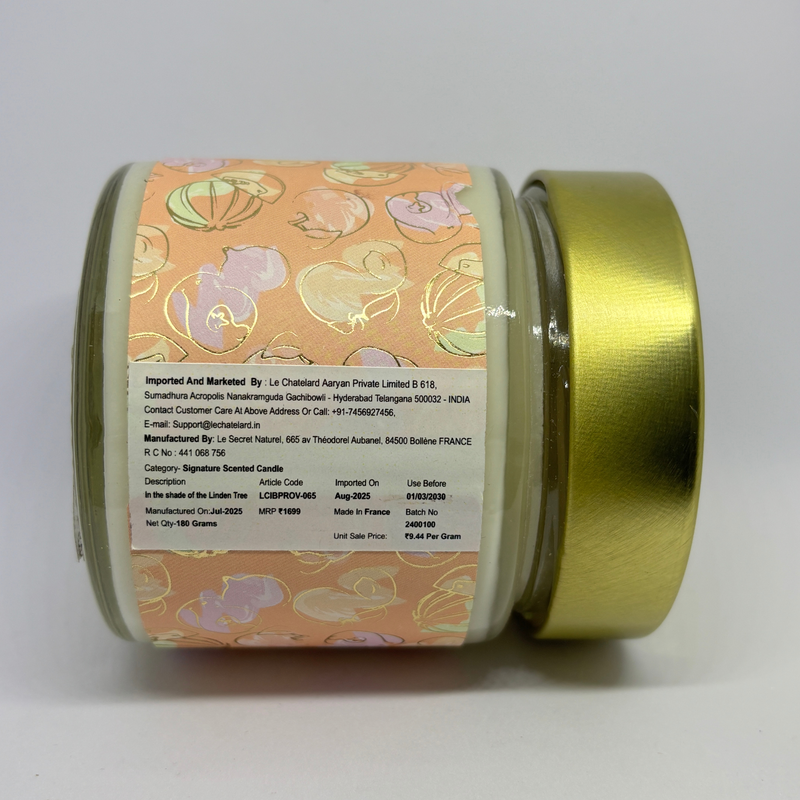 Signature Scented Candle - In The Shade Of The Linden Tree