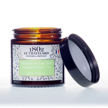 Authentic Scented Candle – Verbena & Green Tea 80g