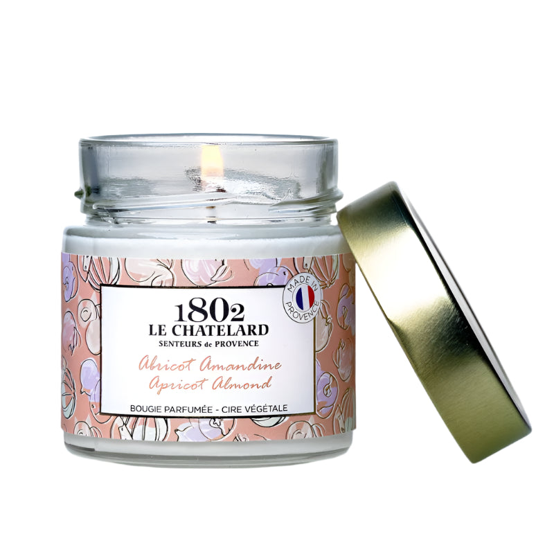 Abricot Amandine - Bougie Parfume - Le Chatelard