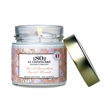 Abricot Amandine - Bougie Parfume - Le Chatelard