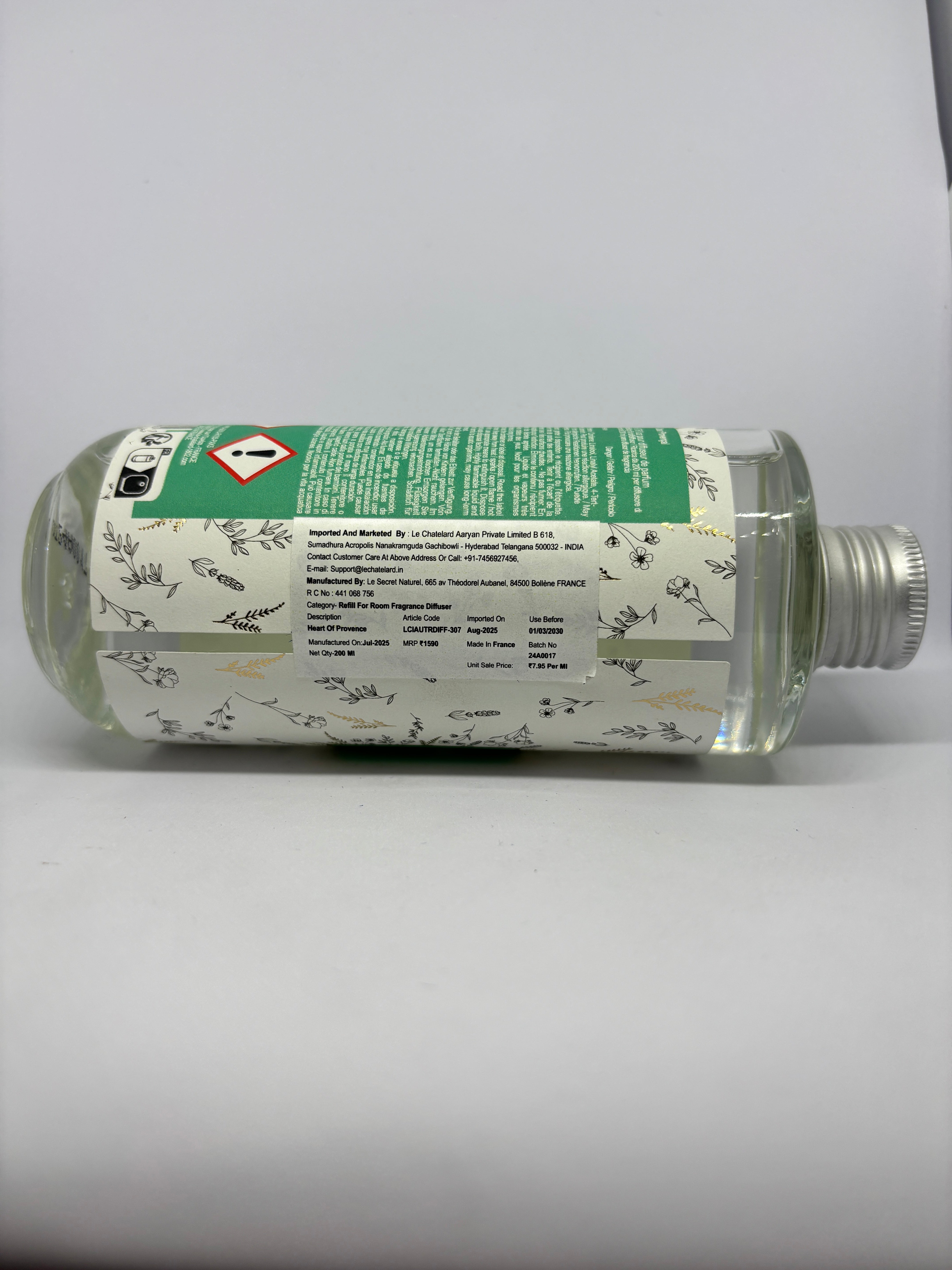 Refill For Room Fragrance Reed Diffuser - Heart Of Provence