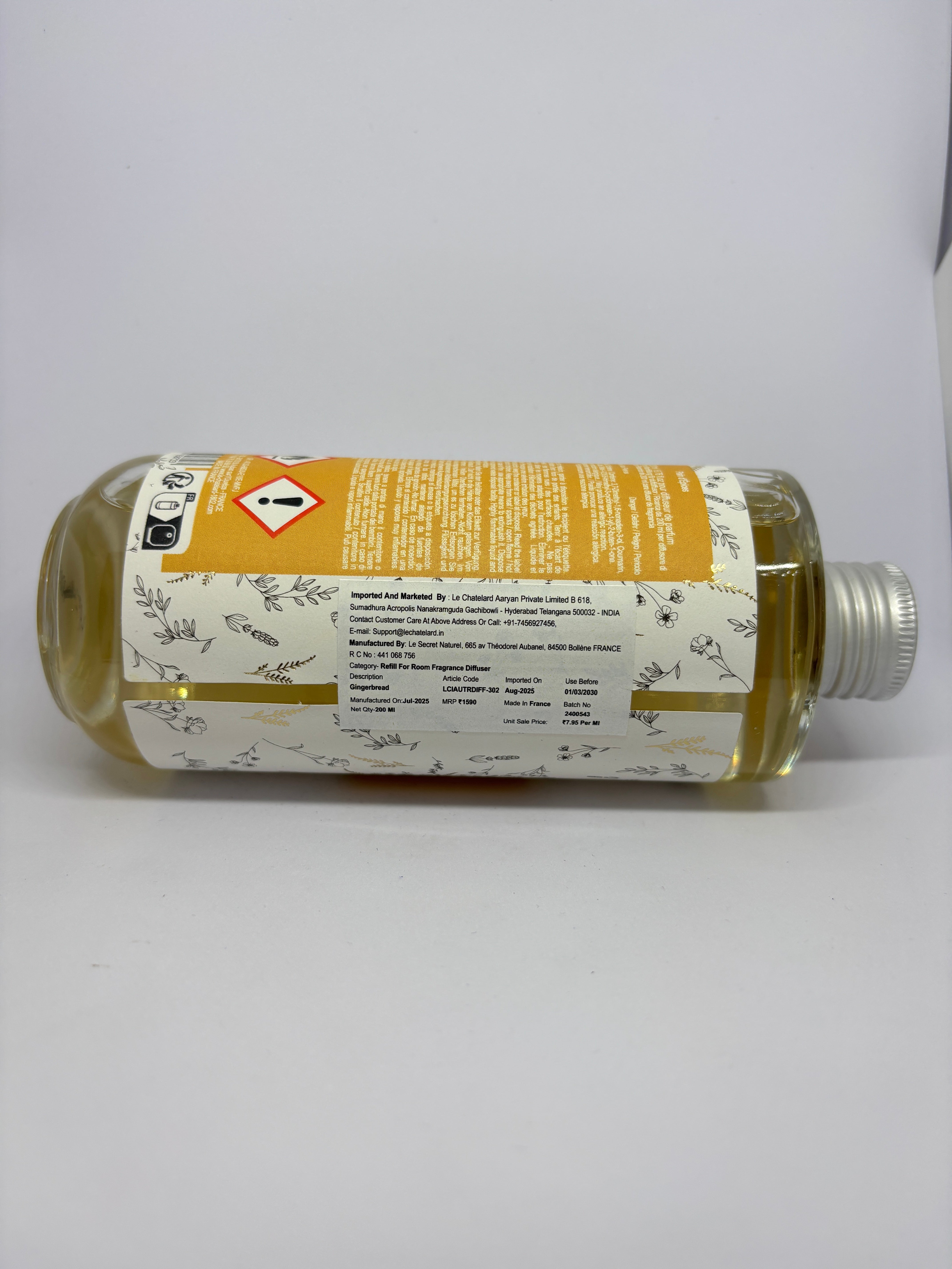Refill For Room Fragrance Reed Diffuser - Gingerbread
