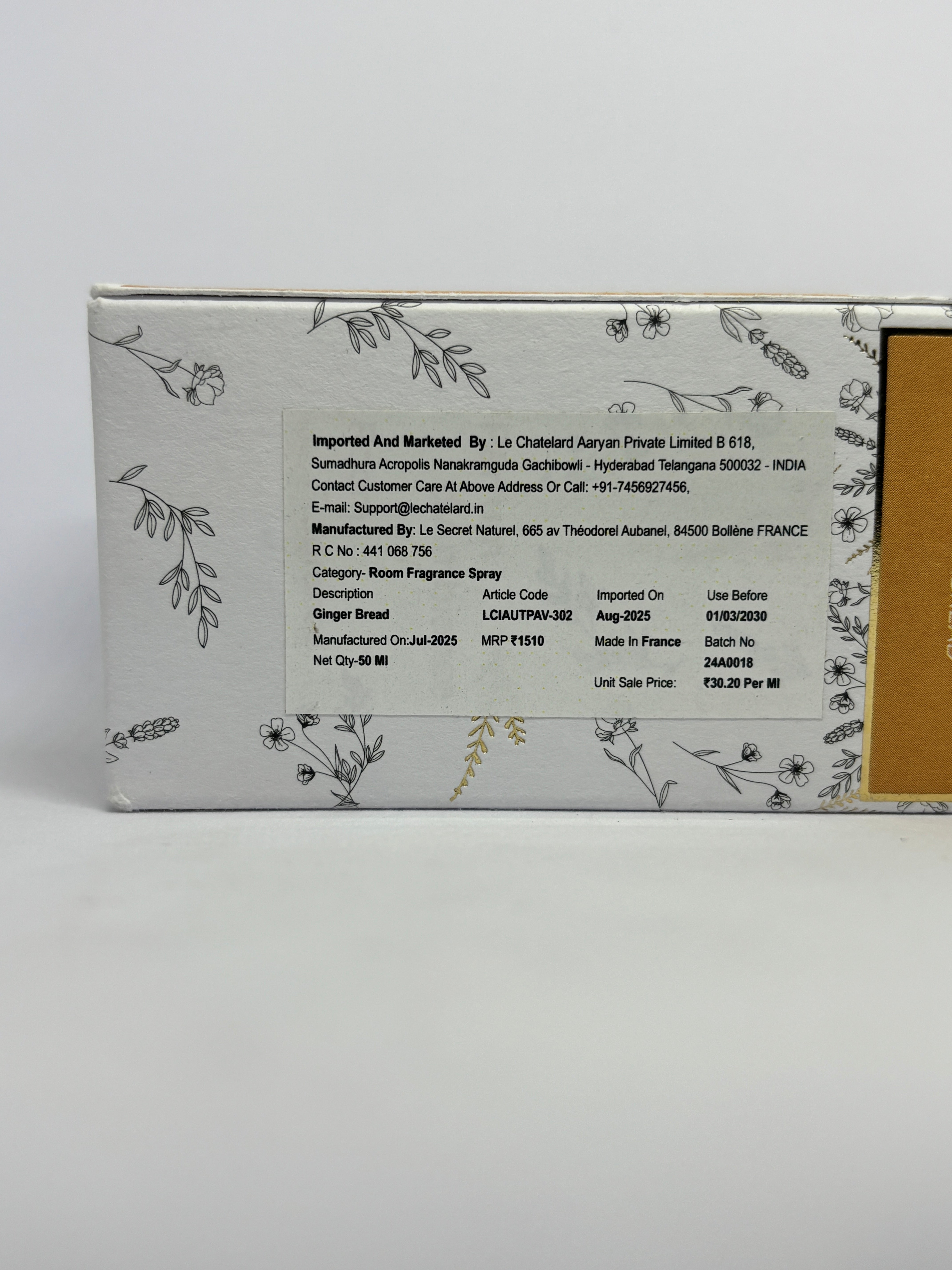 Room Fragrance Spray - Gingerbread
