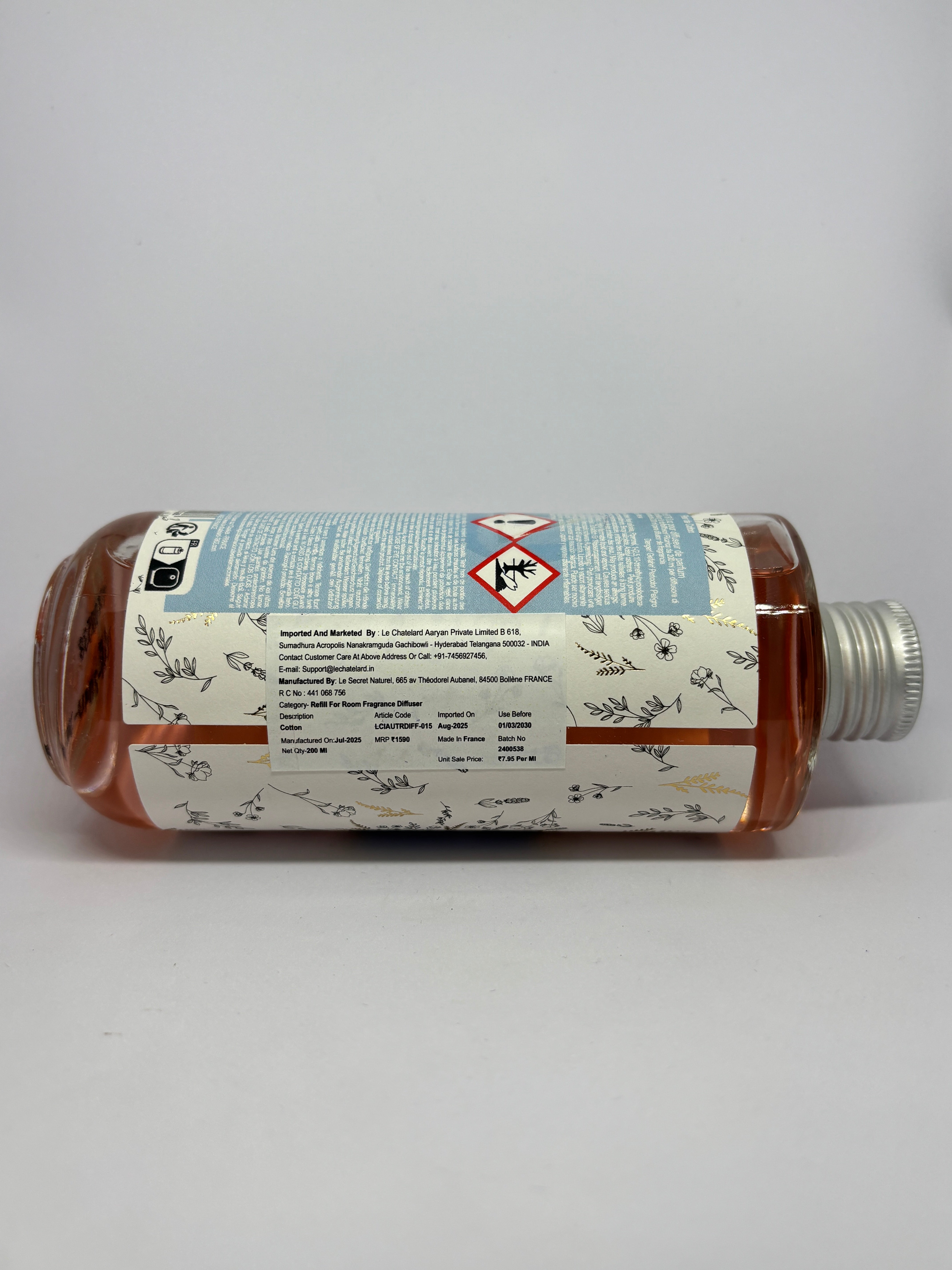 Refill For Room Fragrance Reed Diffuser - Cotton Flower