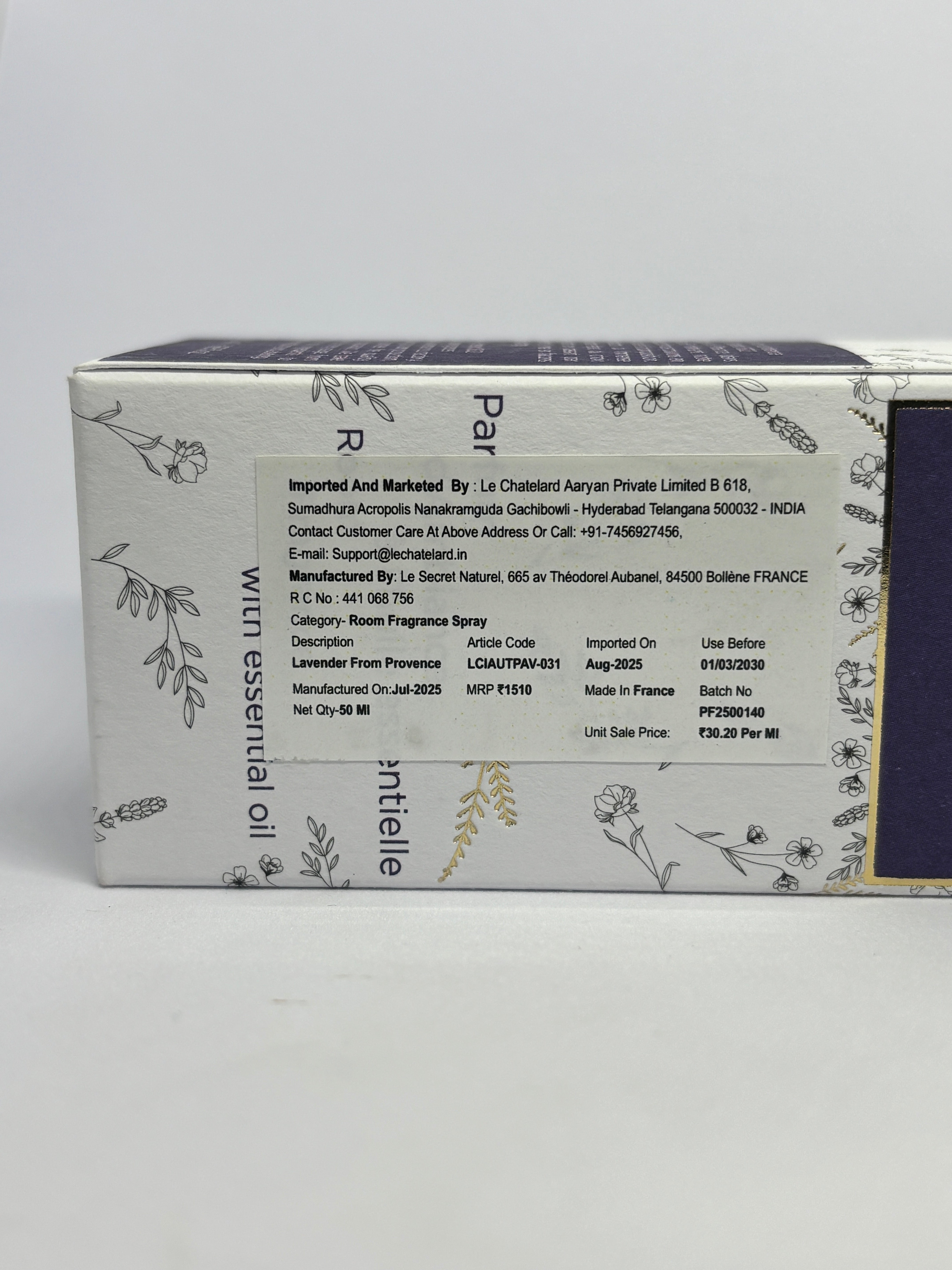 Room Fragrance Spray - Lavender From Provence